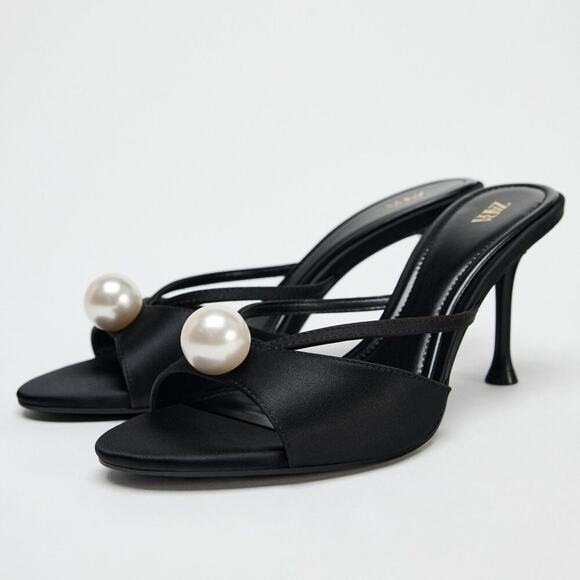 RARE!!! ZARA Embellished Heels NWT LAST ONE!!! - Picture 16 of 16